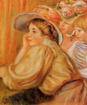 Pierre Auguste Renoir : Coco and Two Servants
